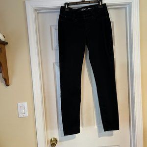 Levi Pull-On Skinny Womens 30 x 29.5 Black Jeans